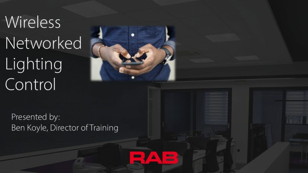 Wireless Networked Lighting Control