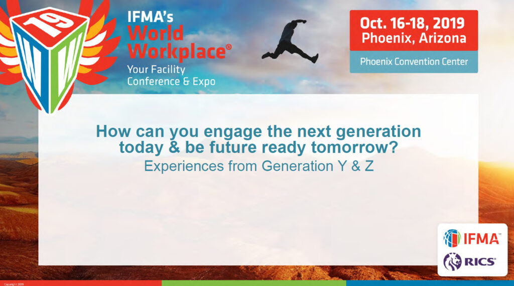 How can you engage the next generation today & be future ready tomorrow? Experiences from Generation Y & Z