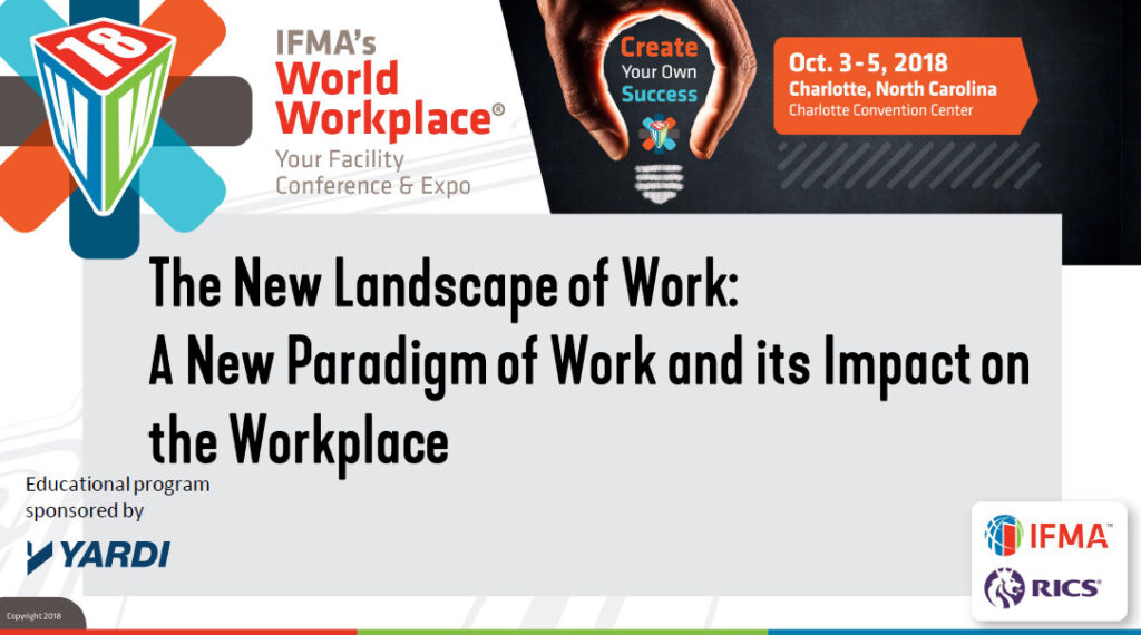 The New Landscape of Work: A new Paradigm of Work and its Impact on the Workplace