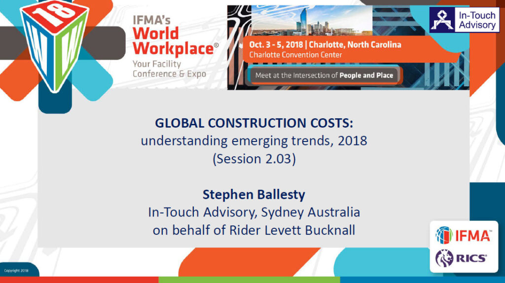 Global Construction Costs: Understanding Emerging Trends in 2018