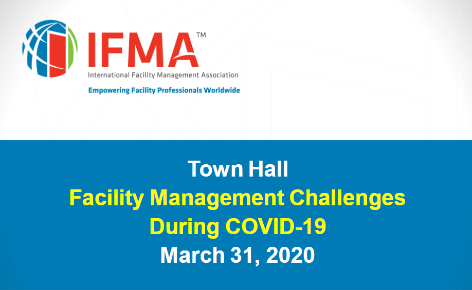 Town Hall Facility Management Challenges During COVID-19, March 31, 2020