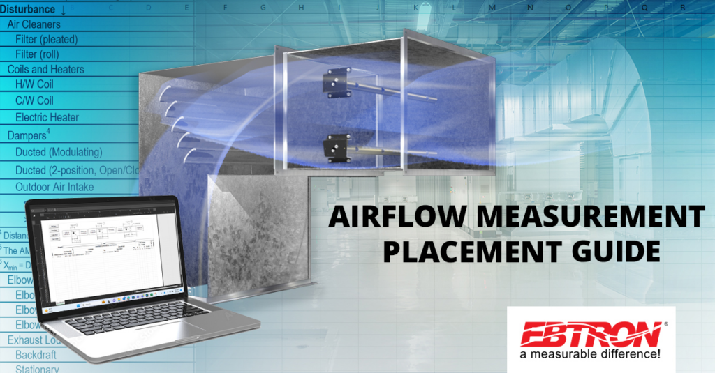 Guide for Placing Probes to Measure Airflow and Psychrometric Data in Ducts and Plenums