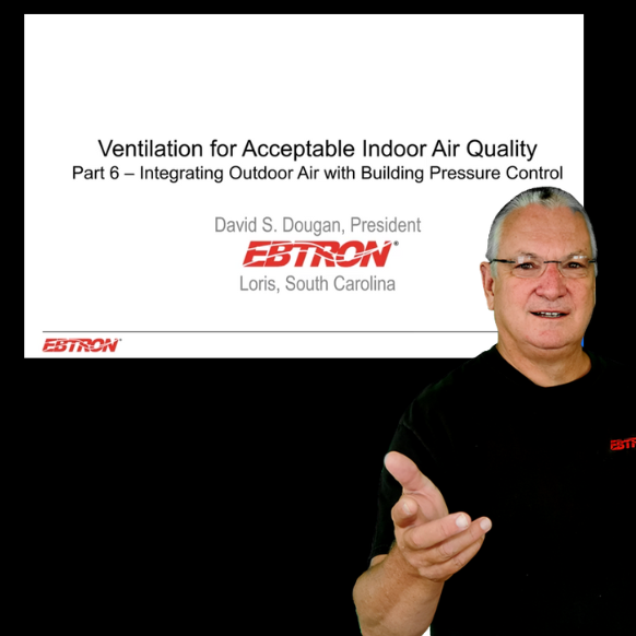 Part 6: Integrating Outdoor Air with Building Pressure Control