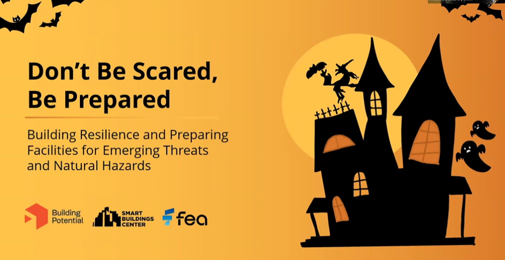 Don't Be Scared, Be Prepared Building Resilience Webinar