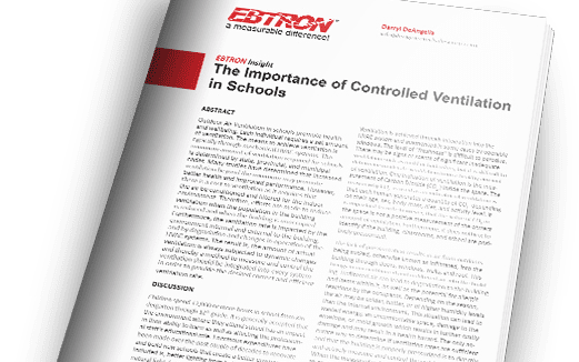 The Importance of Controlled Ventilation in Schools