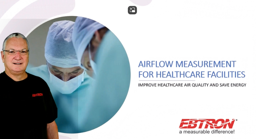 Airflow Measurement for Healthcare Facilities